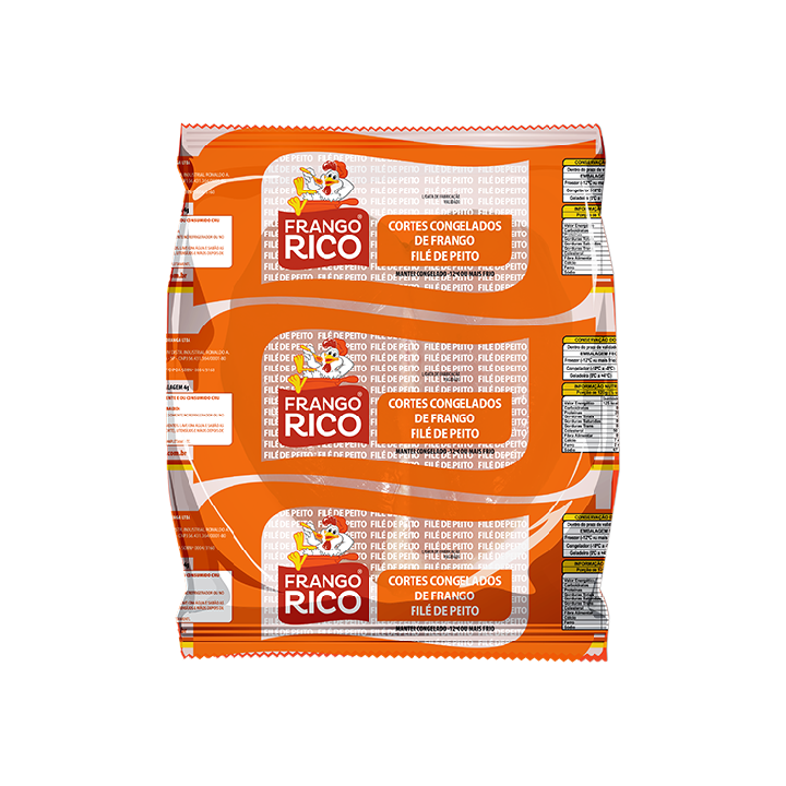 Filé de Peito Cong 20kg - Frango Rico